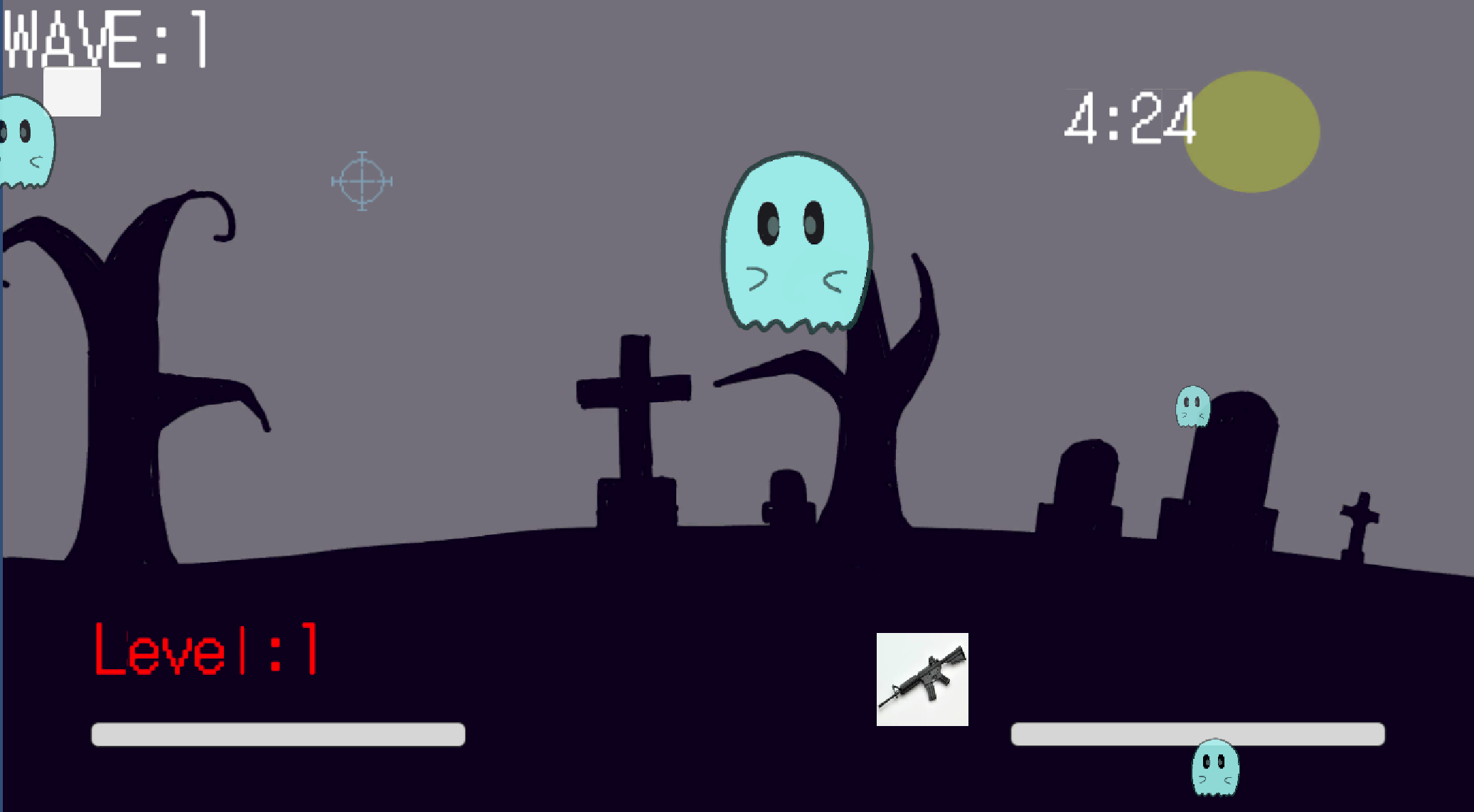 スピリット・ショットプレイ画面