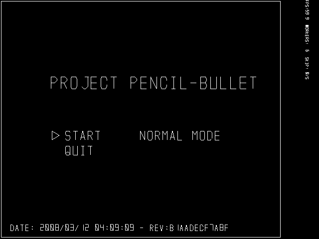 PENCIL-BULLET